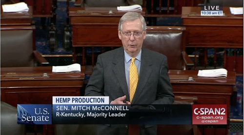 Senator McConnell introduces The Hemp Farming Act of 2018