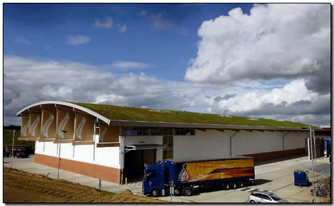 Adnams Distribution Center Built with Hemp