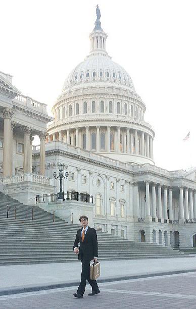 Ben Droz on Capitol Hill