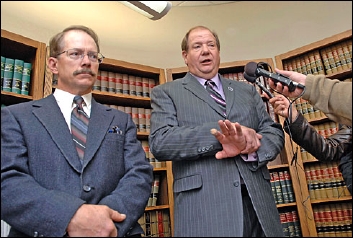 North Dakota Farmers Wayne Hauge and David Monson