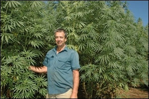 Waterloo hemp farmer Merv Robinson