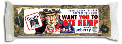The new Vote Hemp Bar