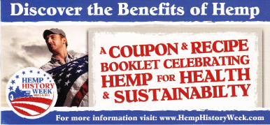 Hemp Hstory Week Coupon Book