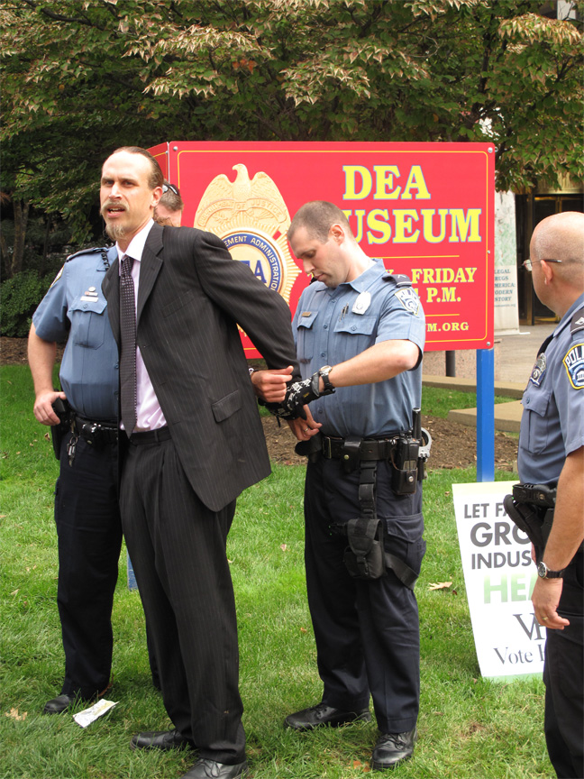 David Bronner arrested at DEA headquarters